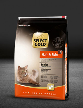 select gold katze senior beduerfnisse hair skin gefluegel lachs 3kg 320x417