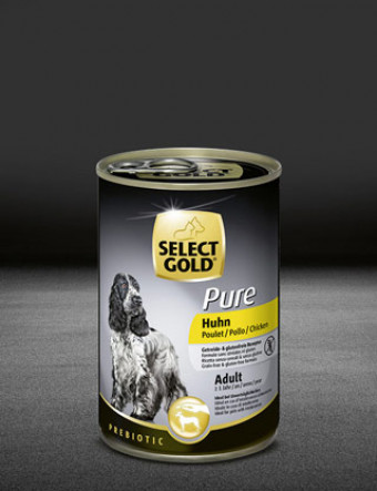 select gold pure huhn dose nass 320x417px