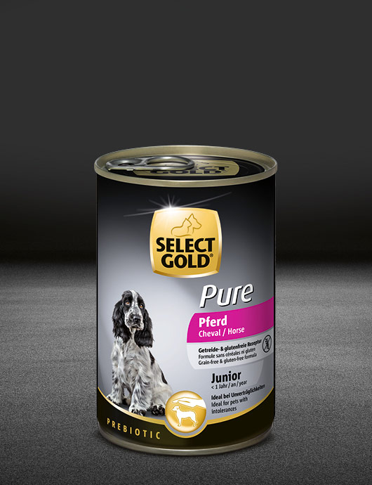 select gold pure junior pferd dose nass 530x890px