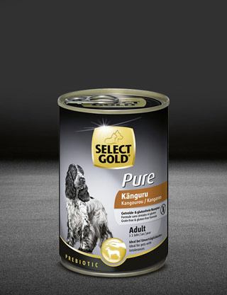 select gold puppy food