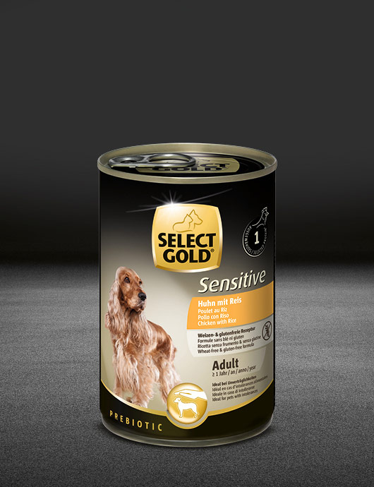 SELECT GOLD Sensitive Adult Huhn mit Reis - SELECT GOLD