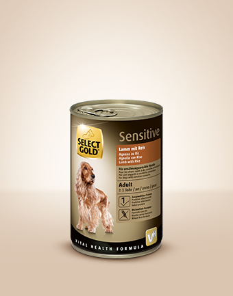 select gold sensitive adult 340x433px