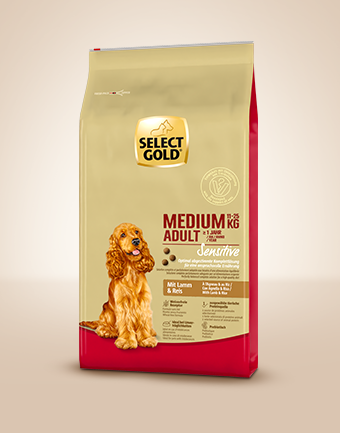 select gold sensitive medium adult 340x433px