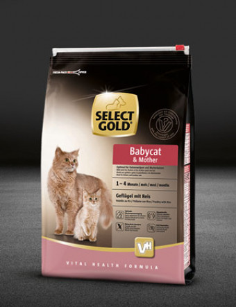 select gold babycat und mother gefl%C3%BCgel mit reis beutel trocken 320x417px