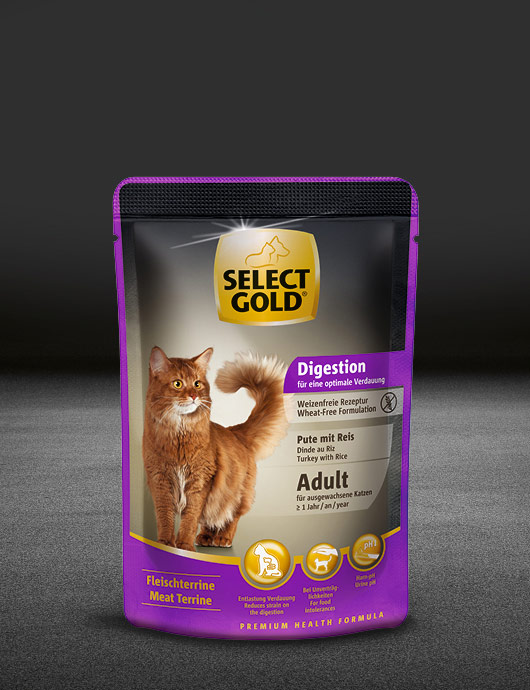 SELECT GOLD Digestion Adult Dinde aux Riz - SELECT GOLD