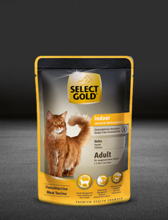 select gold indoor adult huhn pouch nass 320x417px