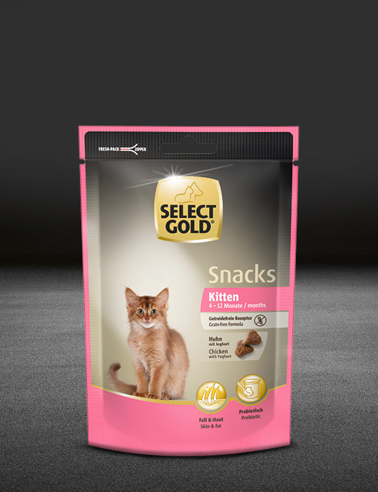 select gold kitten snack huhn pouch snacks 530x890px